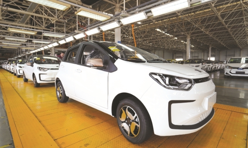 安徽1~8月新能源汽車銷量同比增長60.6%