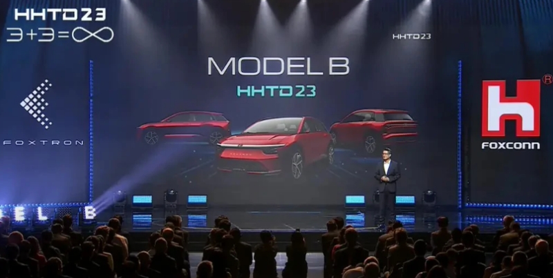 富士康推出量產版ModelB電動汽車和商務車ModelN