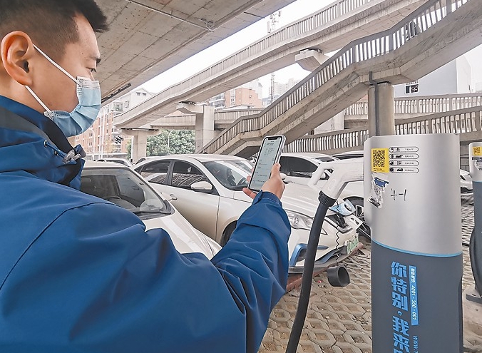 青海省西寧市市場監管局開展電動汽車充電樁計量監督檢查