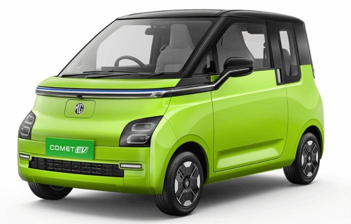 上汽名爵在印度推出CometEV電動汽車,外觀像極了五菱AirEV