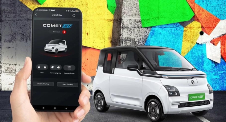上汽名爵在印度推出CometEV電動汽車,外觀像極了五菱AirEV
