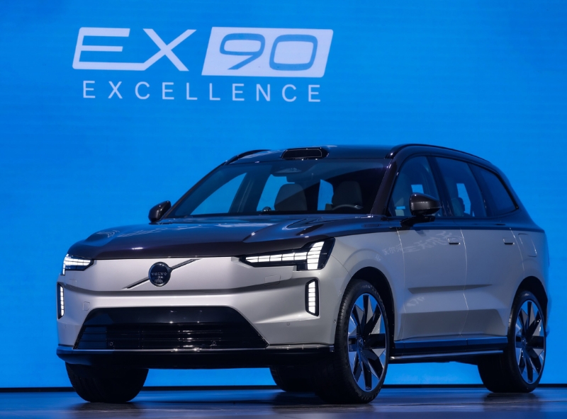 沃爾沃EX90Excellence是中國首款純電動豪華轎車