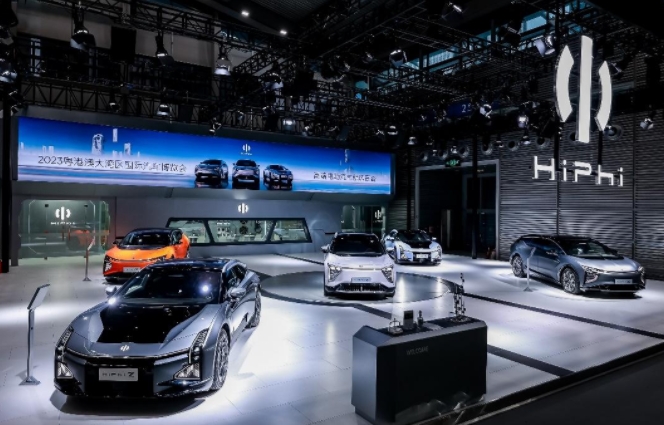 引領高端電動汽車創新發展高合汽車亮相2023粵港澳大灣區車展