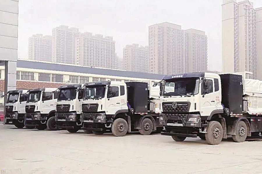 東風(fēng)天龍KC 氫燃料車批量交付