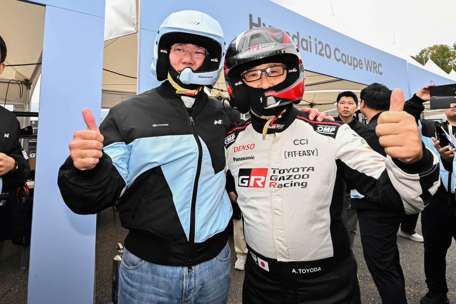 豐田汽車公司與現代汽車公司攜手舉辦粉絲盛會