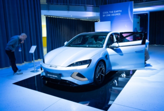 比亞迪新能源汽車銷量再創新高