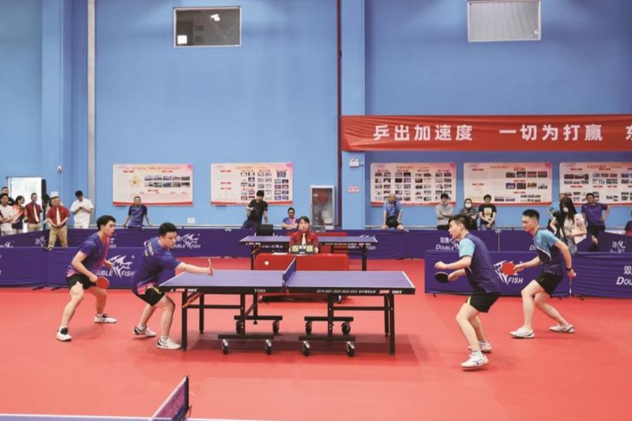 “乒”出加速度 一切為打贏
