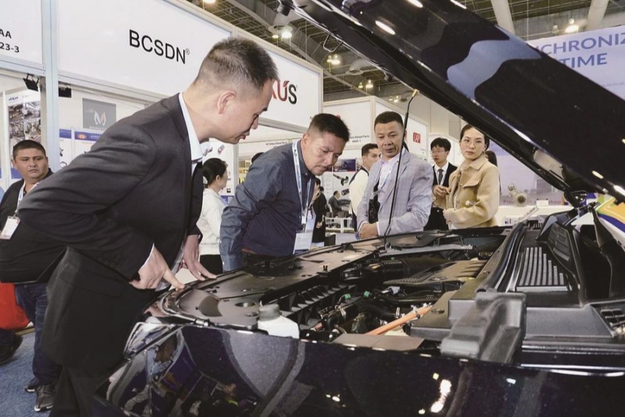 東風汽車首次參加墨西哥國際汽車零部件展