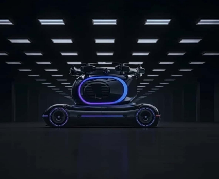 中國廣汽集團推出類似杰森一家的GoveeVTOL,可一分為二
