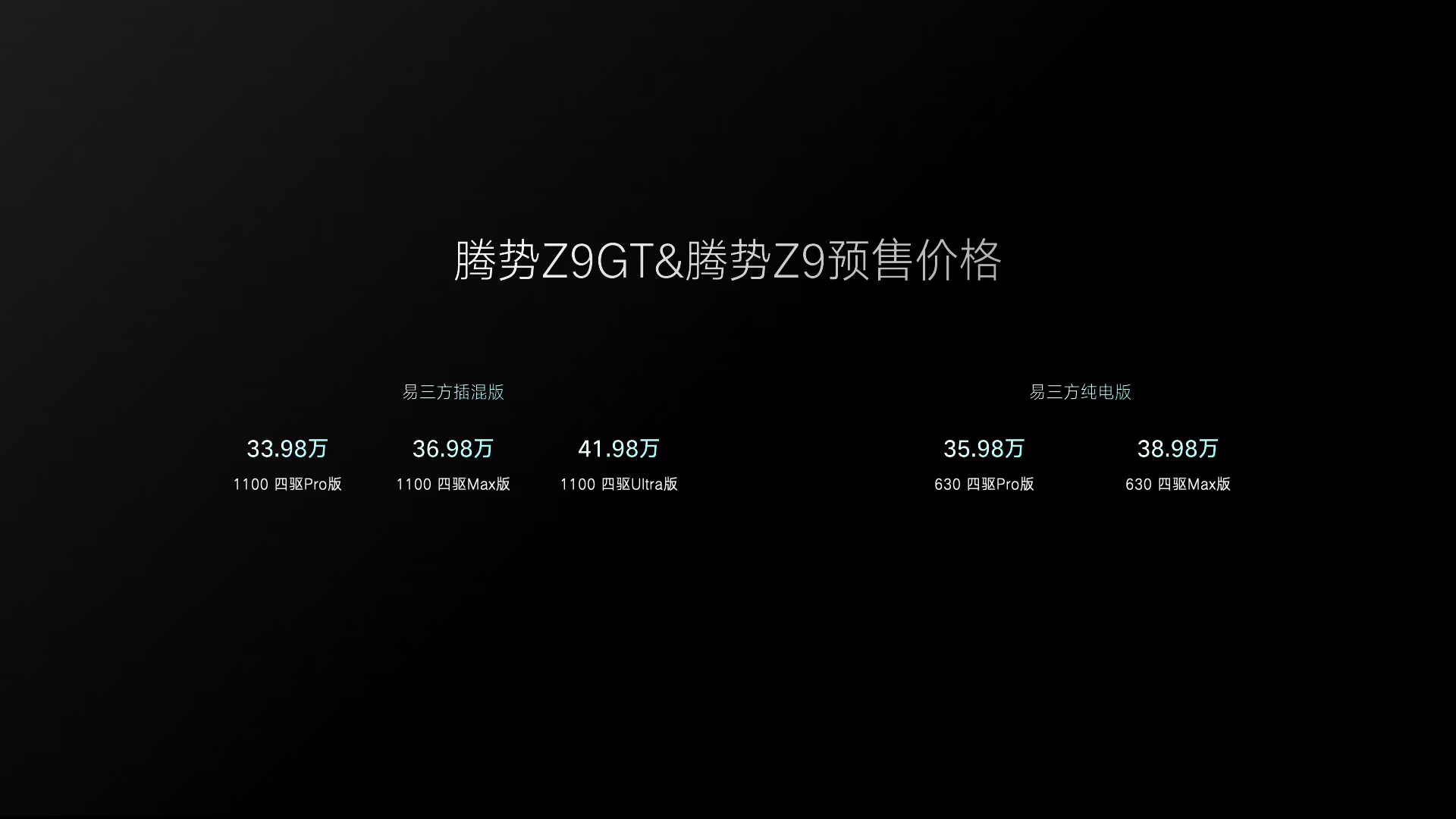 騰勢易三方發布，騰勢Z9GT與Z9開啟預售，重塑豪華車市場格局！