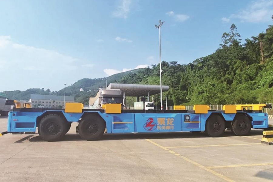 東風柳汽智慧引導運輸車助力中越智慧口岸建設