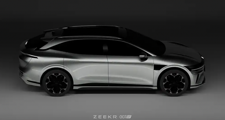 極氪007GT獵裝車預告，這側顏簡直毫無抵抗力