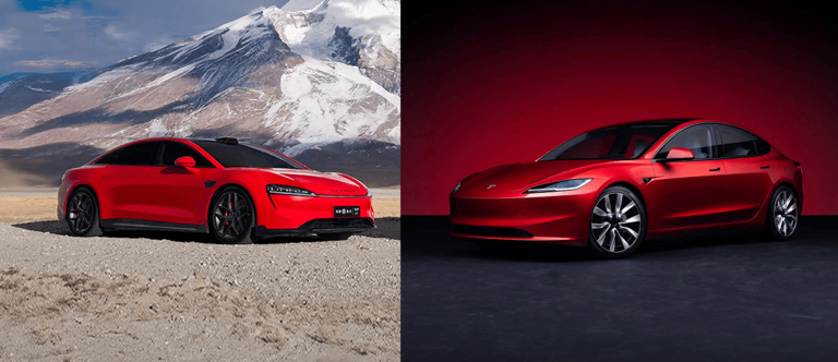 智界新S7對(duì)決特斯拉Model3，誰才是20-30萬純電轎車新標(biāo)桿？