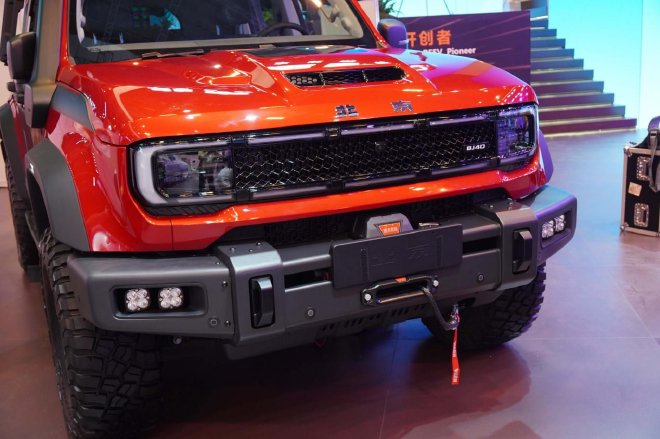 2025上海車展：北京越野BJ40增程改裝版