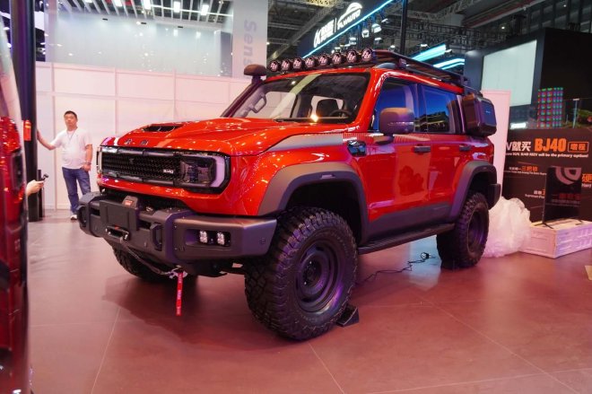 2025上海車展：北京越野BJ40增程改裝版