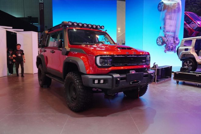 2025上海車展：北京越野BJ40增程改裝版