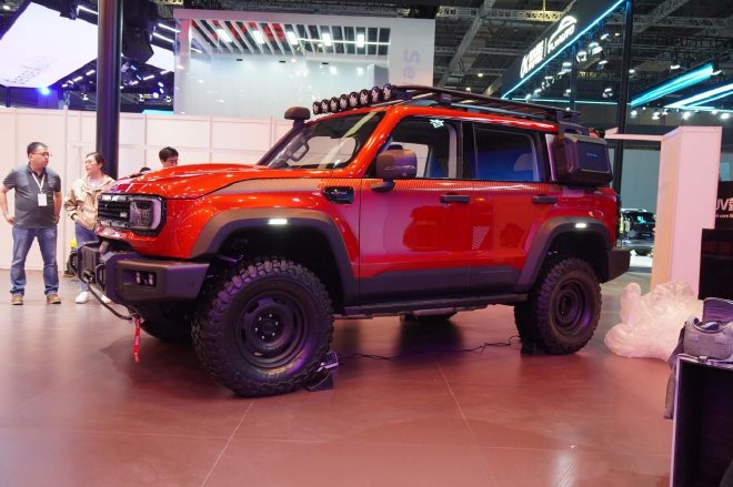 2025上海車展：北京越野BJ40增程改裝版