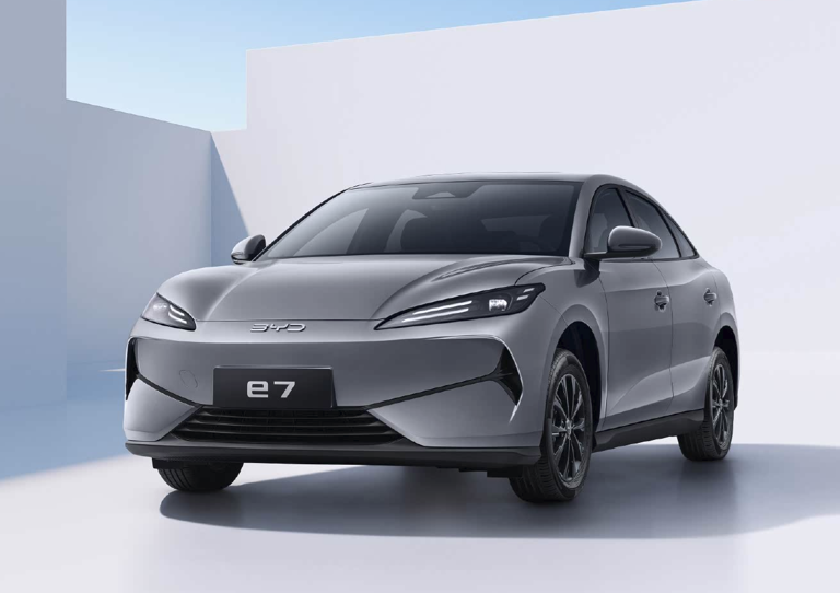 定位中型車比亞迪e7將于5月17日上市或12萬起售