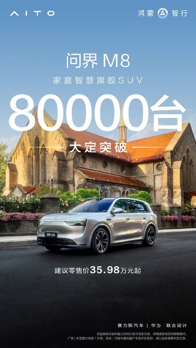 智慧重塑豪華問界M8通過“2025中國新豪華SUV”測試