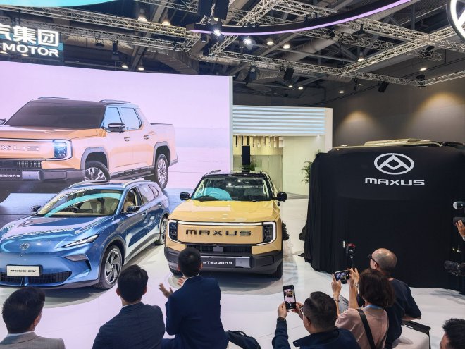上汽攜4x4純電動皮卡eTerron9亮相香港車展
