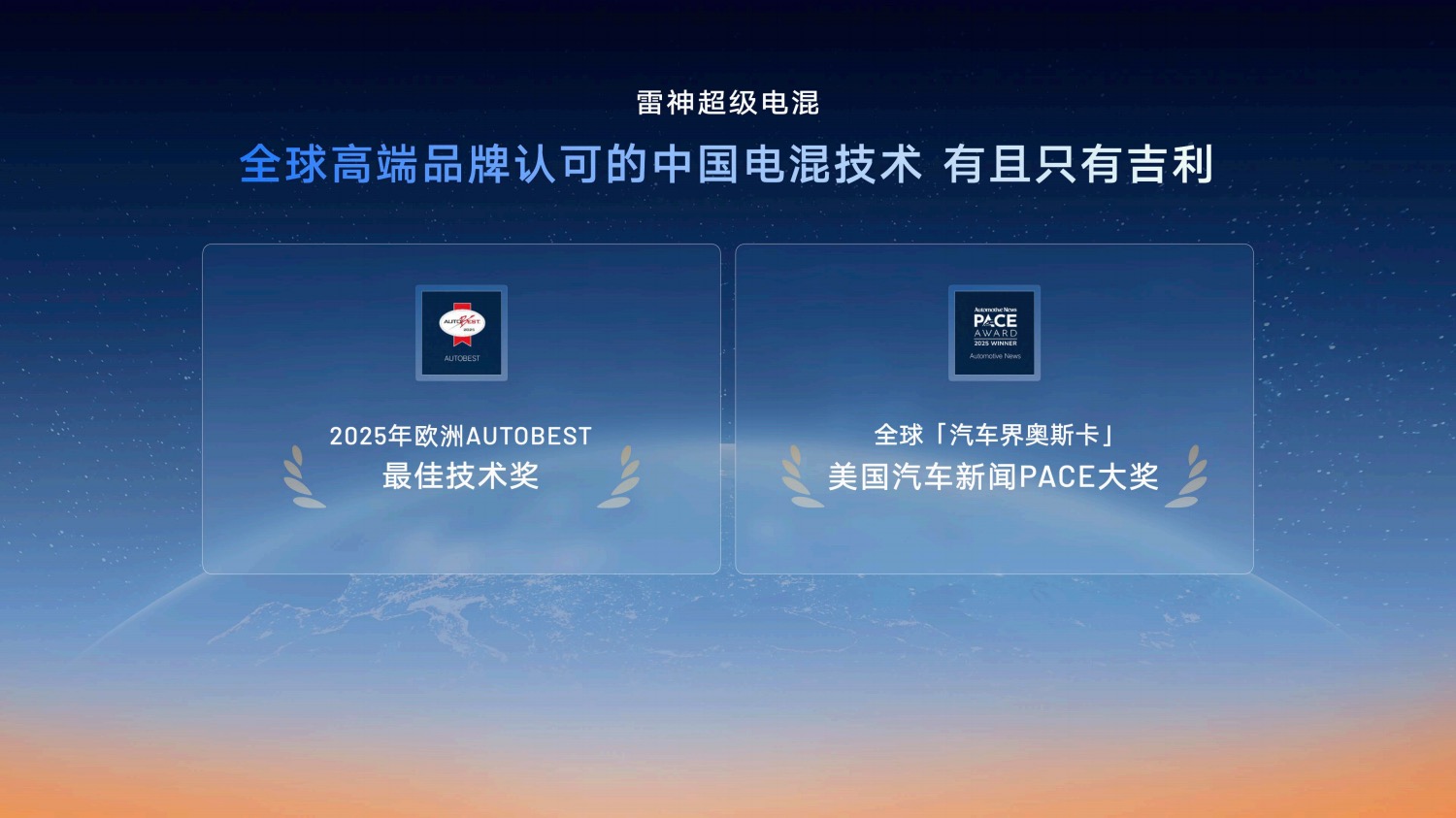 動力與油耗兼得吉利發布星睿AI云動力2.0