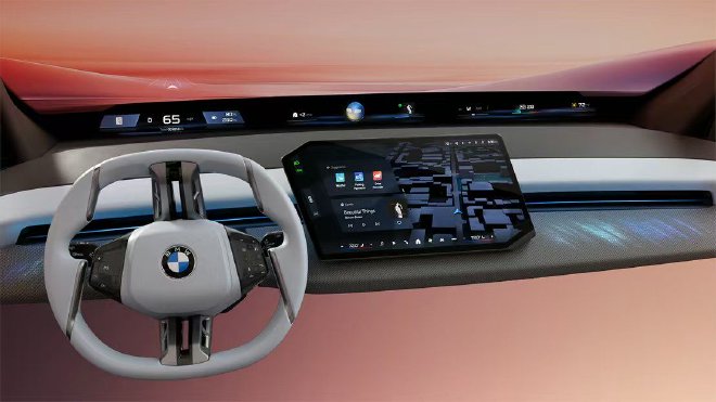 首試寶馬新世代iX3量產版BMW首創全景iDrive